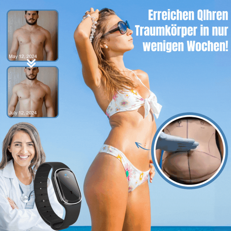 SchlankBand™ | Ultraschall Ultra-Tech Körperformungs-Armband
