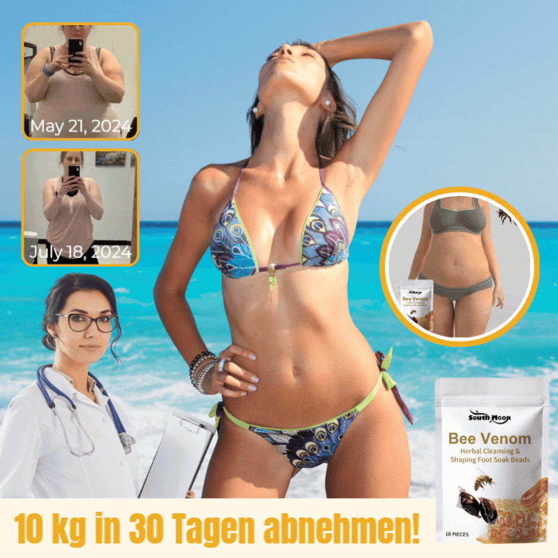 DetoxPerlen™ | Bienengift Lymphdrainage Detox zur Gewichtsabnahme