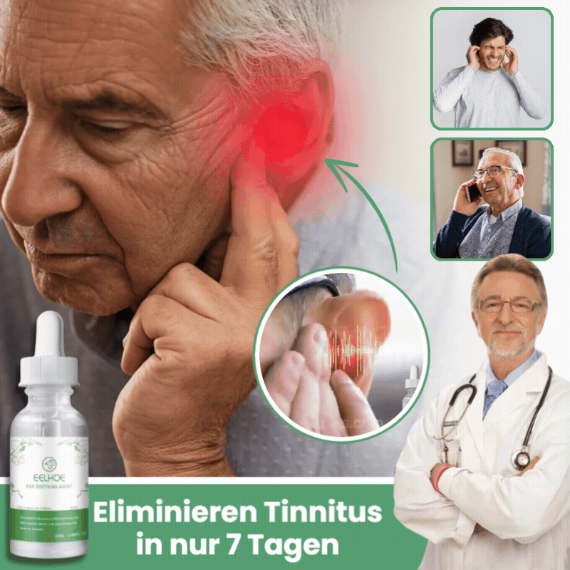 TinniTropfen™ | Organische Kräutertropfen gegen Tinnitus