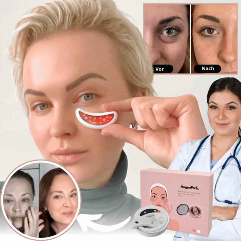 AugenPods™ | Rotlichttherapie & EMS-Therapie