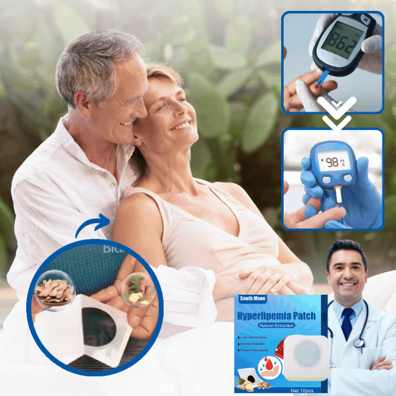 GlucoFettControl™ | Dual-Action Zucker- und Lipid-Balance Pflaster