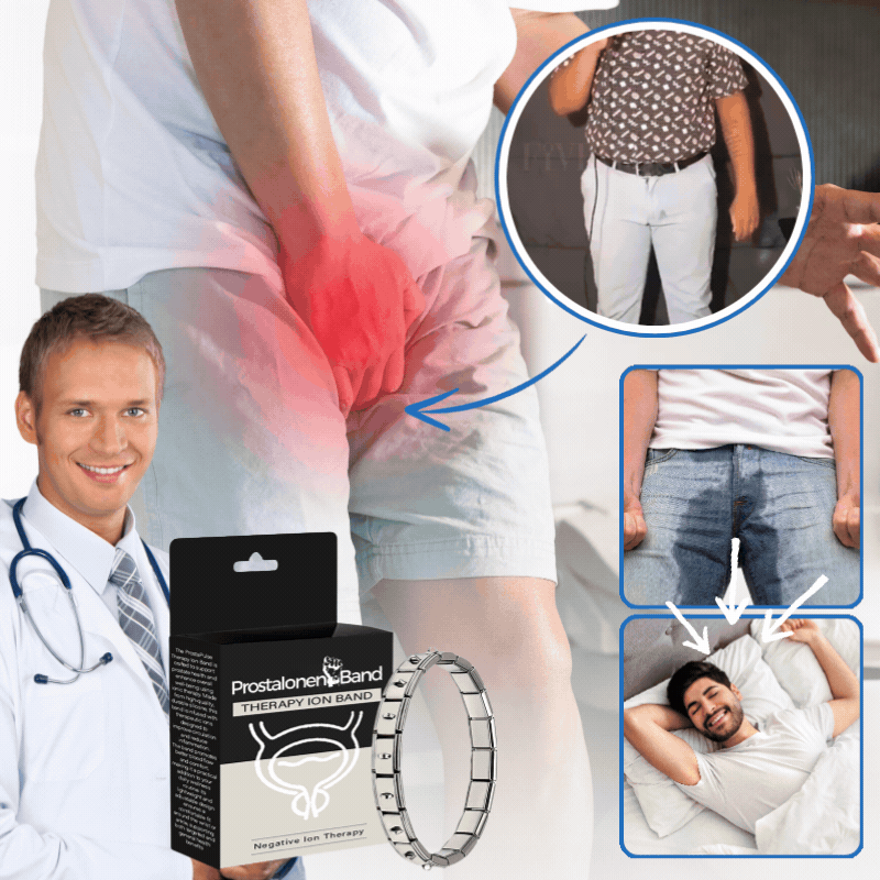 ProstaIonenBand™ | Negatives Therapie-Ionenband