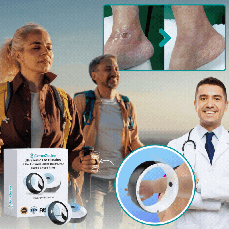 DetoxZucker™ | Ultraschall-Fettentfernung - Smart-Ring zur zuckerausgleichenden Detox-Behandlung