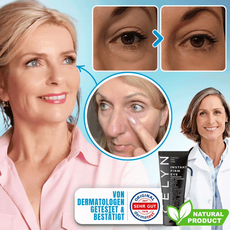 EyeFirm™ - Creme | Reduziert Schwellungen und Fältchen in 5 Minuten