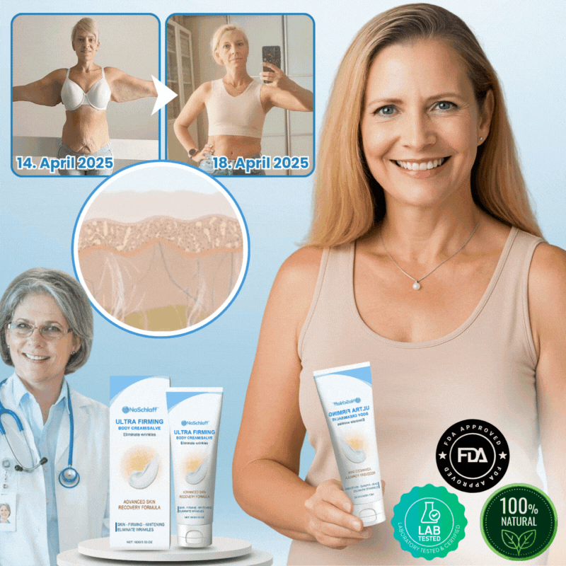NoSchlaff™ | Professionelle Hautstraffungs-Creme