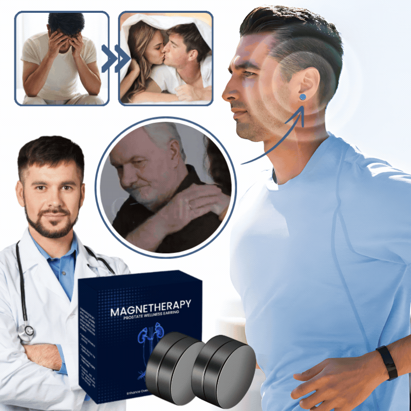 ProstataMagnet™ | Magnettherapie Prostata Wellness Ohrring