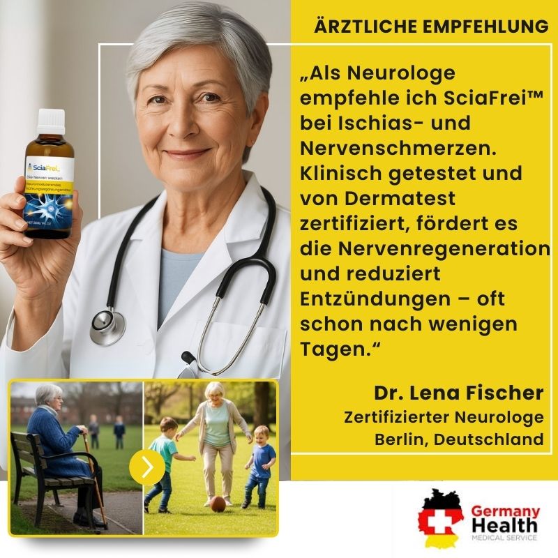 SciaFrei™ | Tropfen gegen Ischias- und Nervenschmerzen