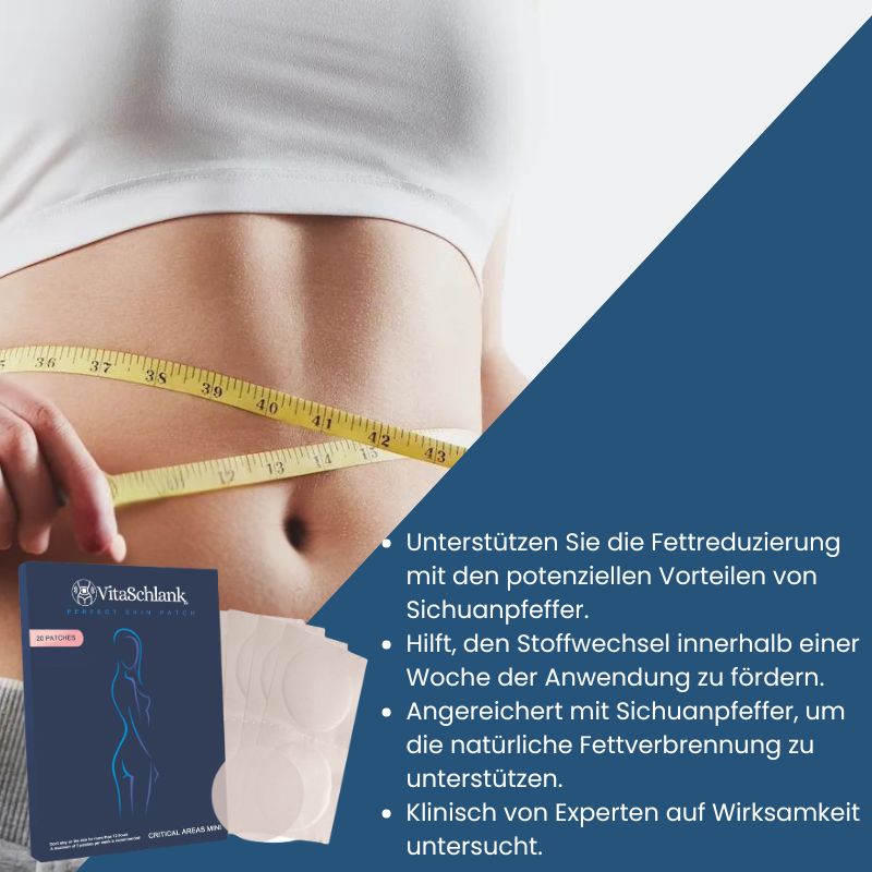 VitaSchlank™ | Pflaster zur Unterstützung der Gewichtskontrolle