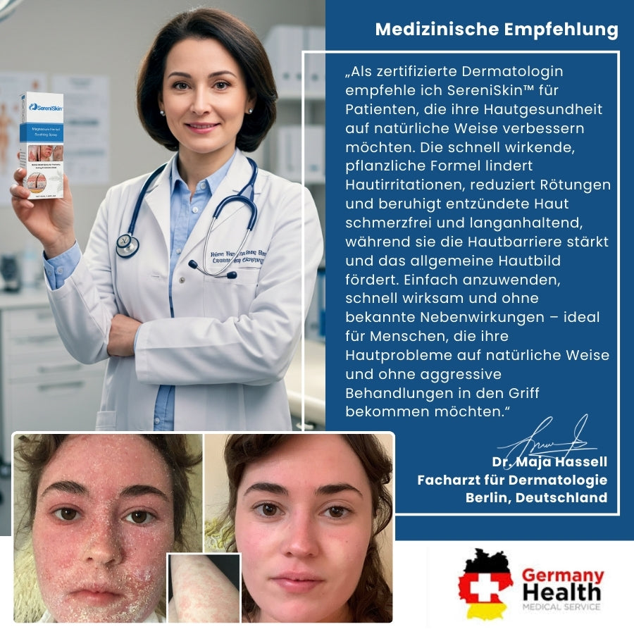 SereniSkin™ | Magnesium Kräuter Beruhigungs-Spray