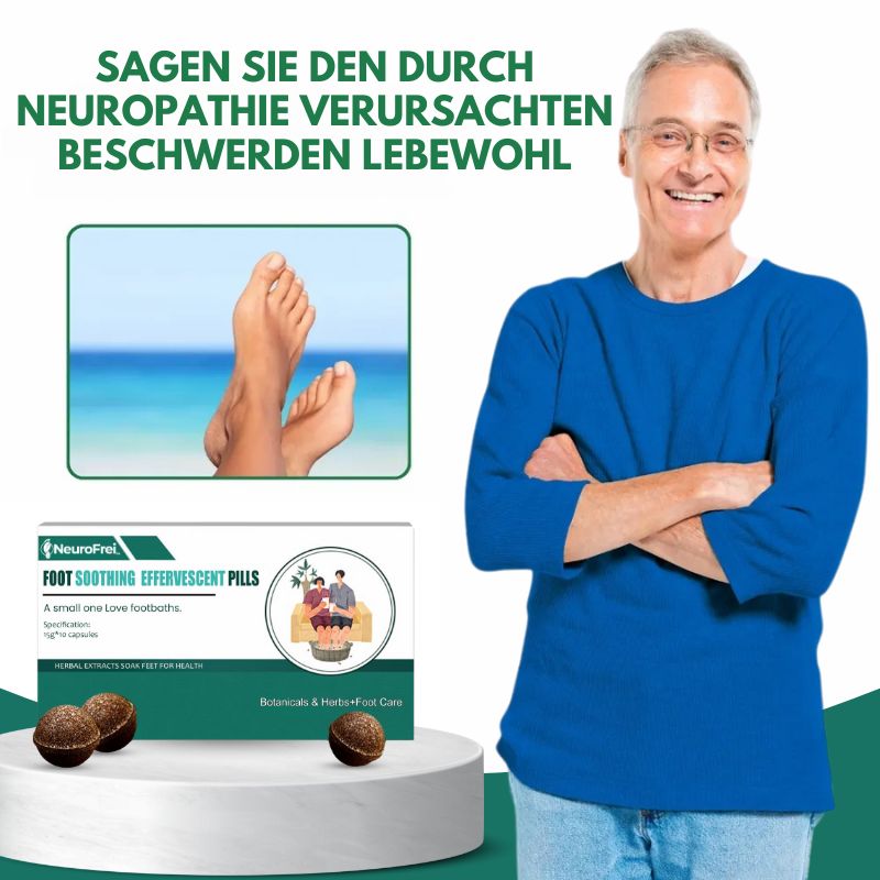 NeuroFrei™ | Fußbad-Kapseln gegen Neuropathie