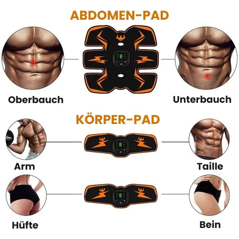 CoreFlex™ | EMS-Bauchtrainer Body Pad