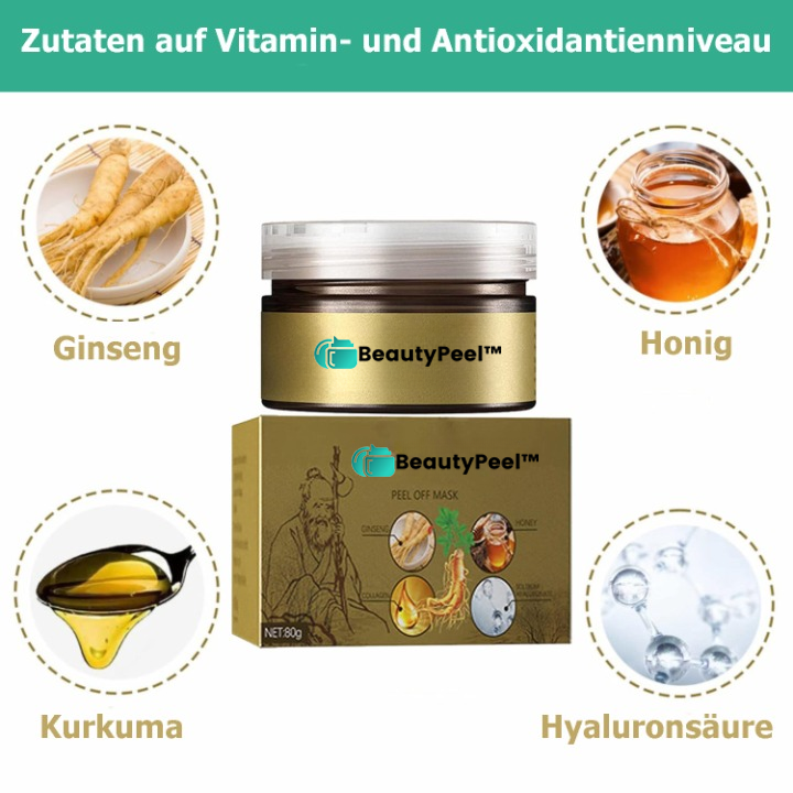 BeautyPeel™ | Verfeinernde Peel-Off-Gesichtsmaske