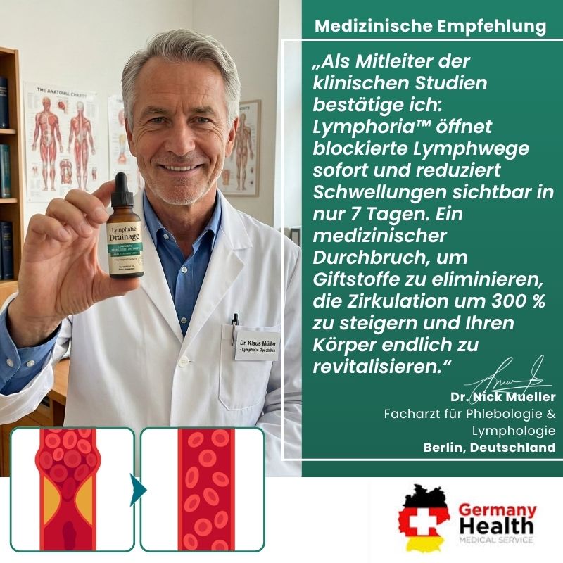 Lymphoria™ | Wellness-Tropfen für die Lymphdrainage