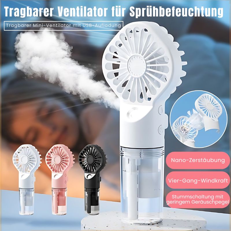 KühlNebel™ | Tragbarer Ventilator