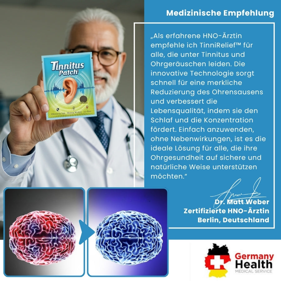 TinniRelief™ | Anti-Tinnitus-Pflaster