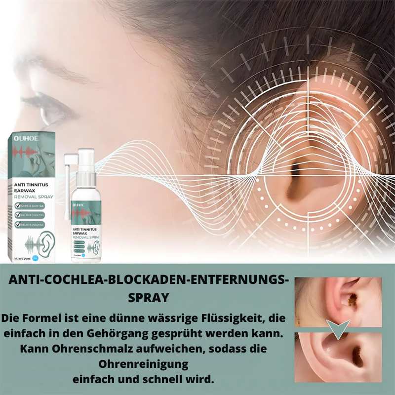 OhrWohl™ | Schnelle Beseitigung von Ohrenverstopfungen in nur 1 Anwendung!