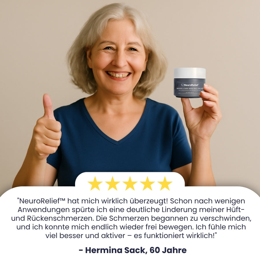 NeuroRelief™ | Nerven-Ischias-Pflege-Heilsalbe