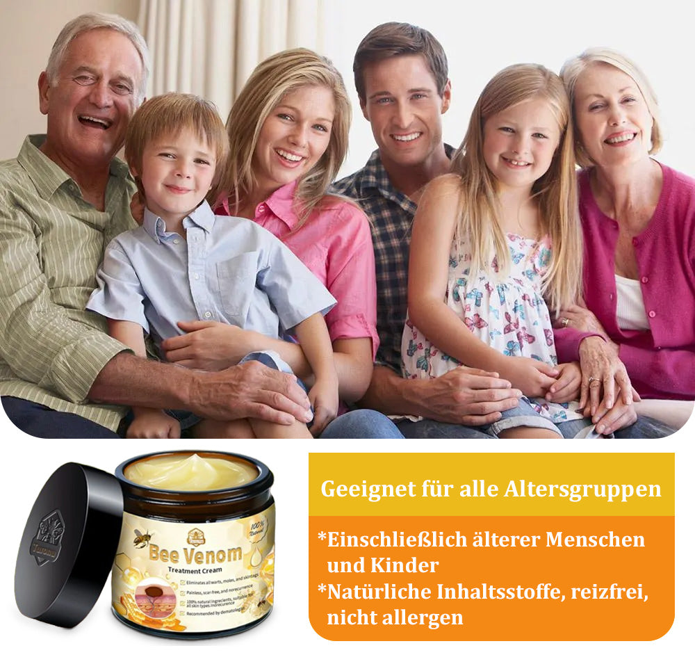 Dermatest-Zertifizierung | ApisGlow™ Bienengift-Hautcreme Bienengift-Hautcreme (BfArM empfohlen) (LETZTER TAG 70% RABATT)