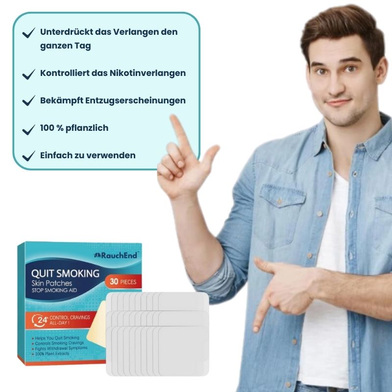 RauchEnd™ | Hautpflaster zur Rauchentwöhnung