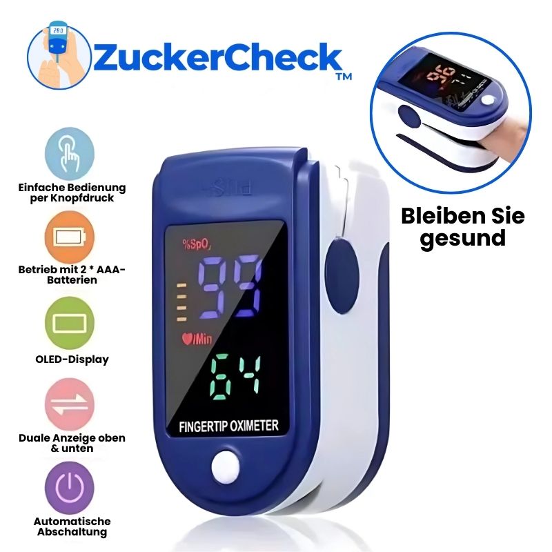 ZuckerCheck™ | Pulsoximeter