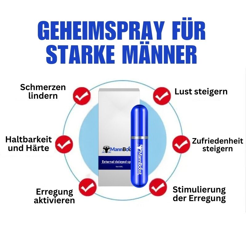 MannBoost™ | Natürliche, tief eindringende Lösung zur Behandlung von Impotenz