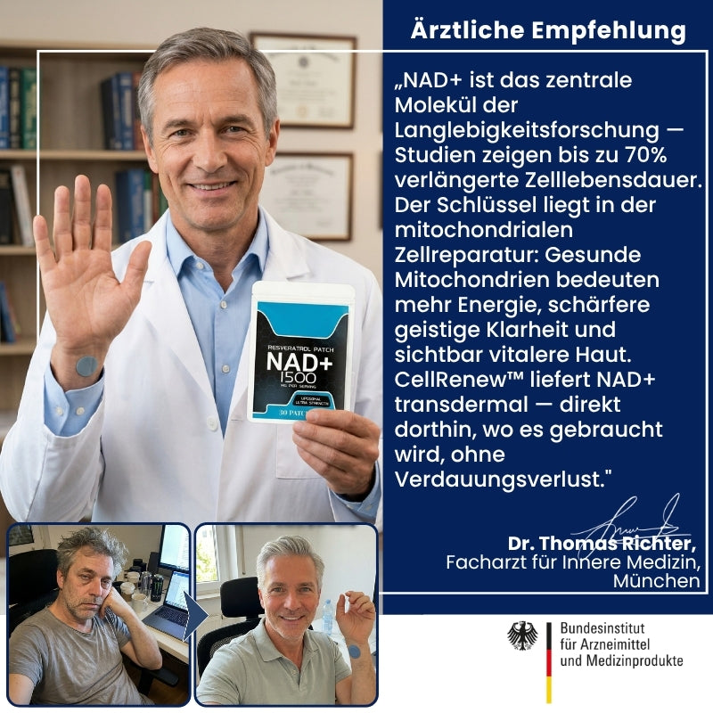 CellRenew™ | NAD+-Pflaster