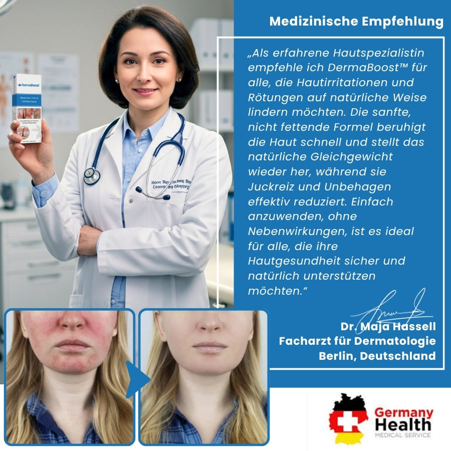 DermaBoost™ | Psoriasis und Ekzem Kräuter‑Beruhigungsspray