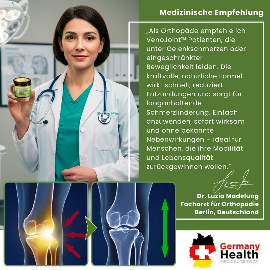 VenoJoint™ | Bienenstichgift-Gelenkregenerierungscreme