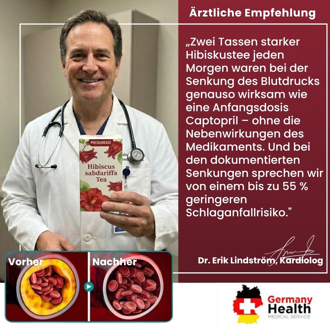 PressurEase™ | 100 % reiner Hibiskus – keine Füllstoffe