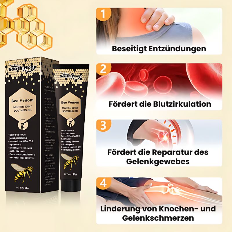 ArthritisHeilung™ | Neuseeländisches Bienengift Professionelles Pflege-Gel