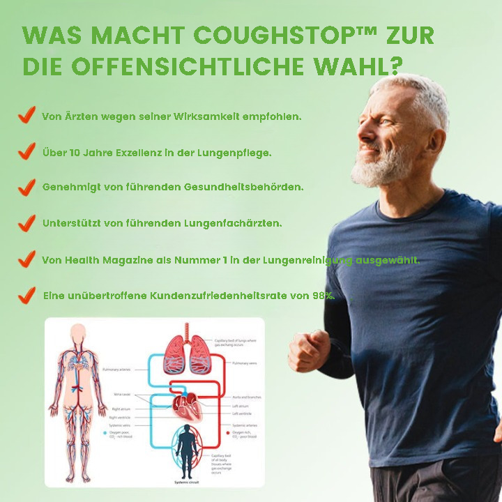 CoughRelief™ | Stoppen Sie den Husten nach nur einem Tropfen!