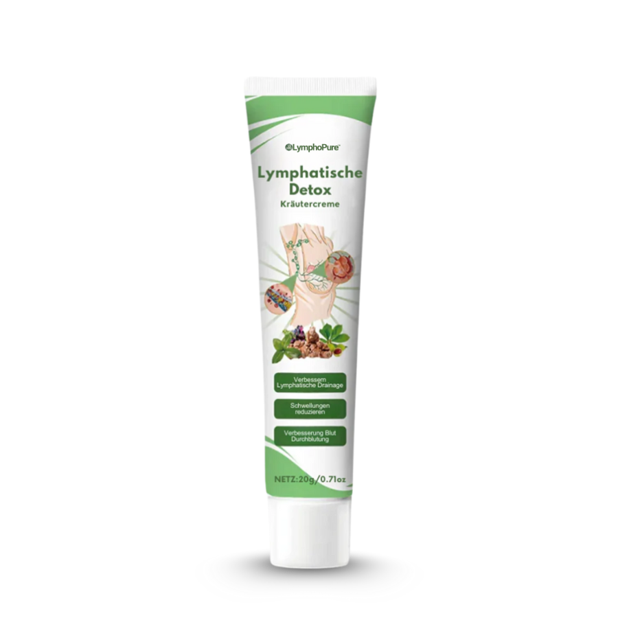 LymphoPure™  | Lymphatische Detox-Kräutercreme