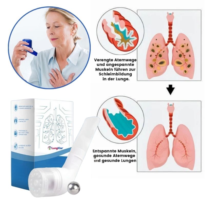 LungKlar™ | Schleimentferner für die Lunge
