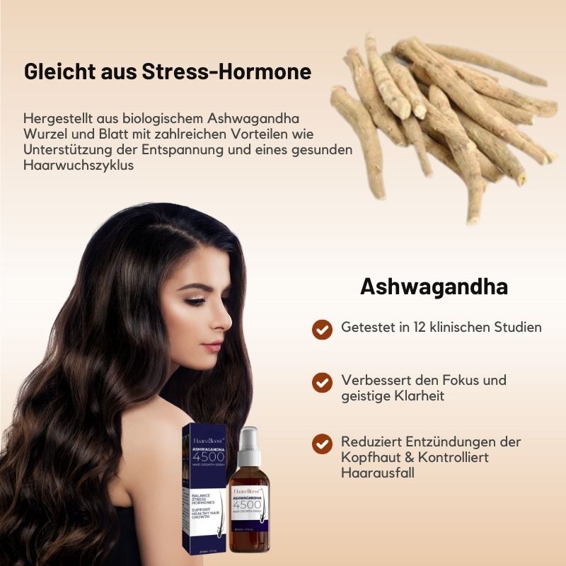 HaareBoost™ | Ashwagandha Haarwuchsöl