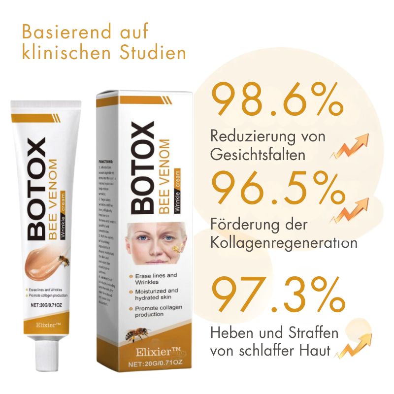 (🐼Produziert in Deutschland✅) 👩‍⚕️Elixier™ Botox Bienengift Faltenentfernungscreme - (LETZTER TAG 70% RABATT)