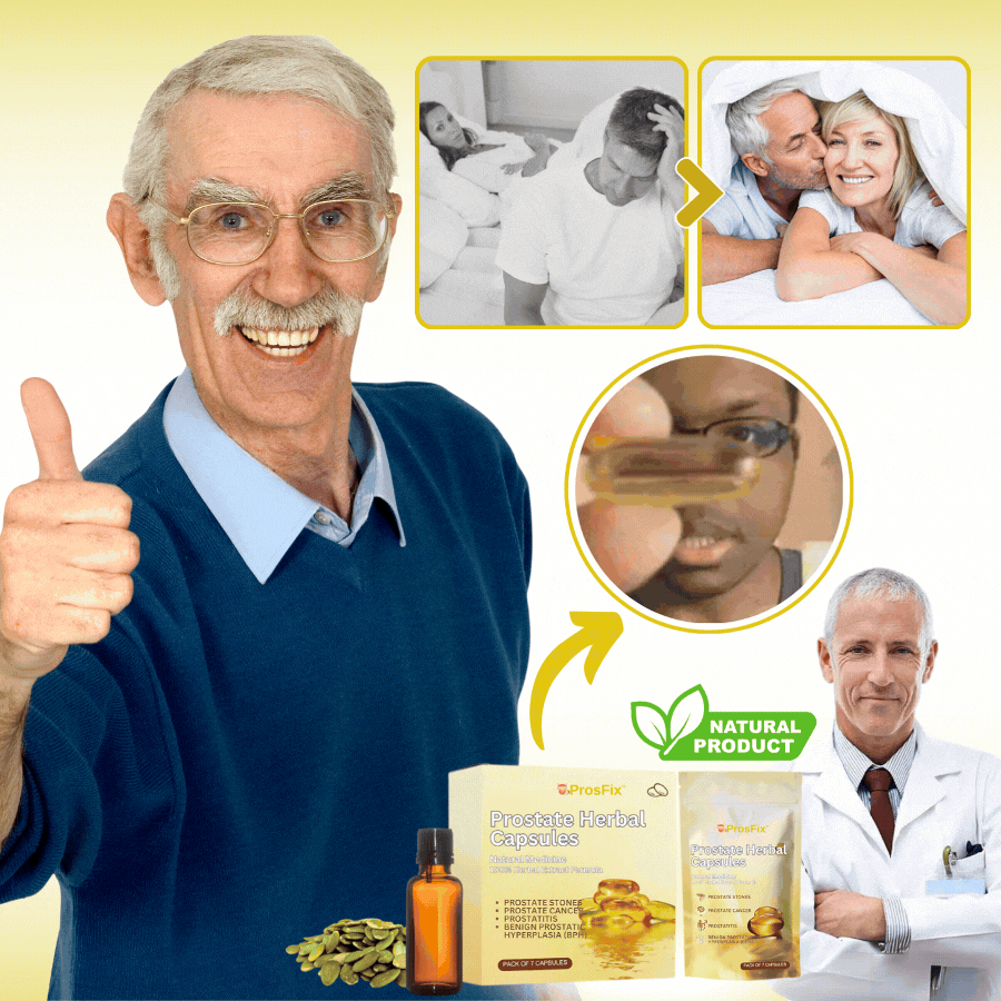ProsFix™ | Pflanzliche Prostata-Kapsel – Karl & Lina