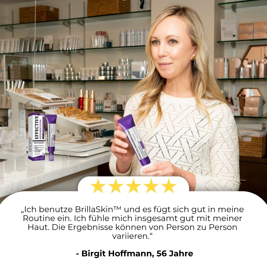 BrillaSkin™ | Anti-Hyperpigmentierungs-Creme