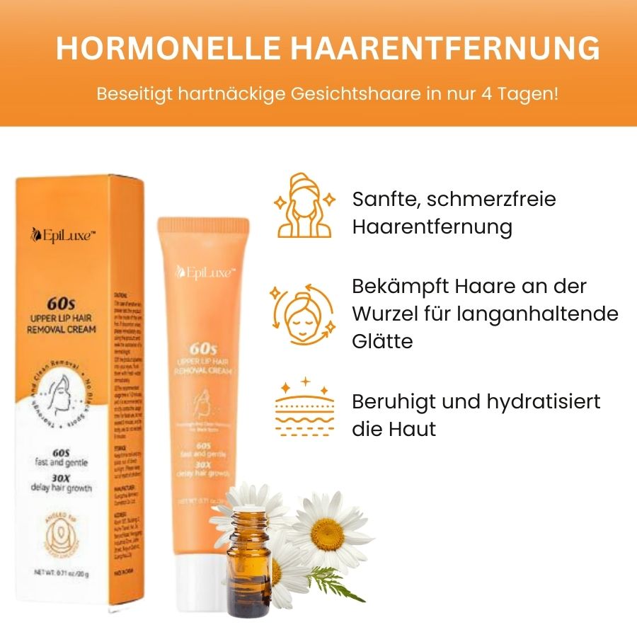 EpiLuxe™ | Haarentfernungscreme für die Oberlippe