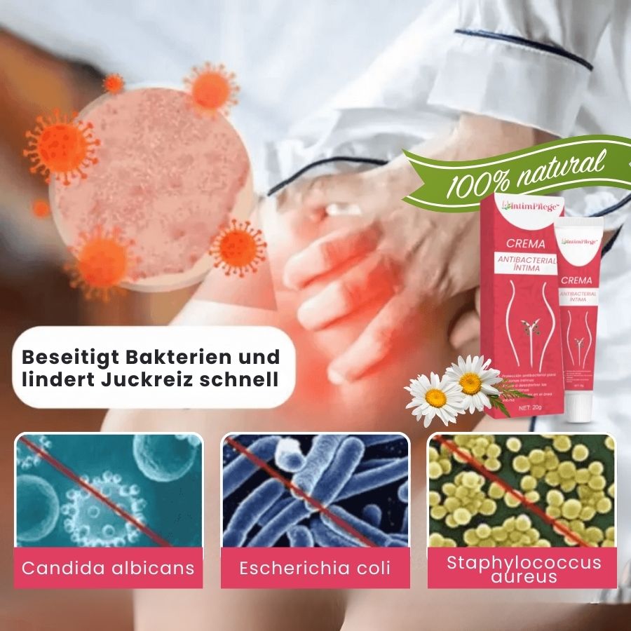 IntimPflege™ | Antibakterielle Intimcreme