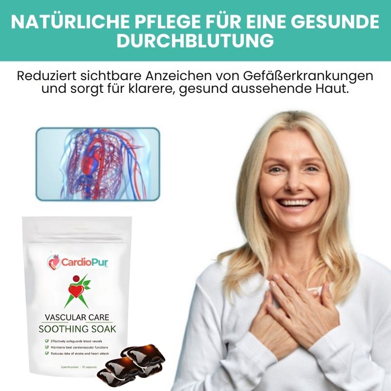 CardioPur™ | Reinigen Sie Ihre Blutgefäße mit fortschrittlicher Fußtherapie!