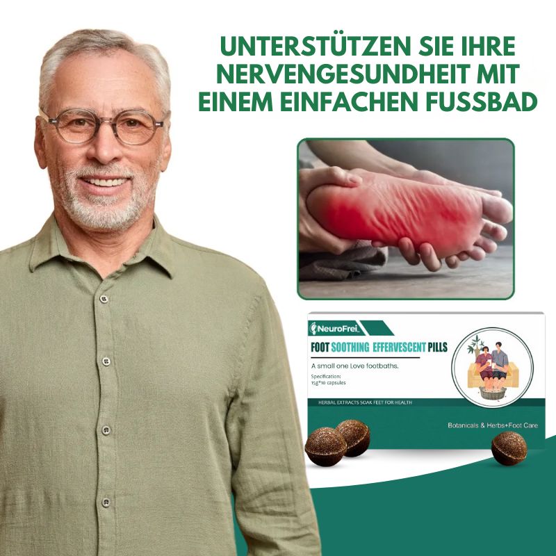 NeuroFrei™ | Fußbad-Kapseln gegen Neuropathie