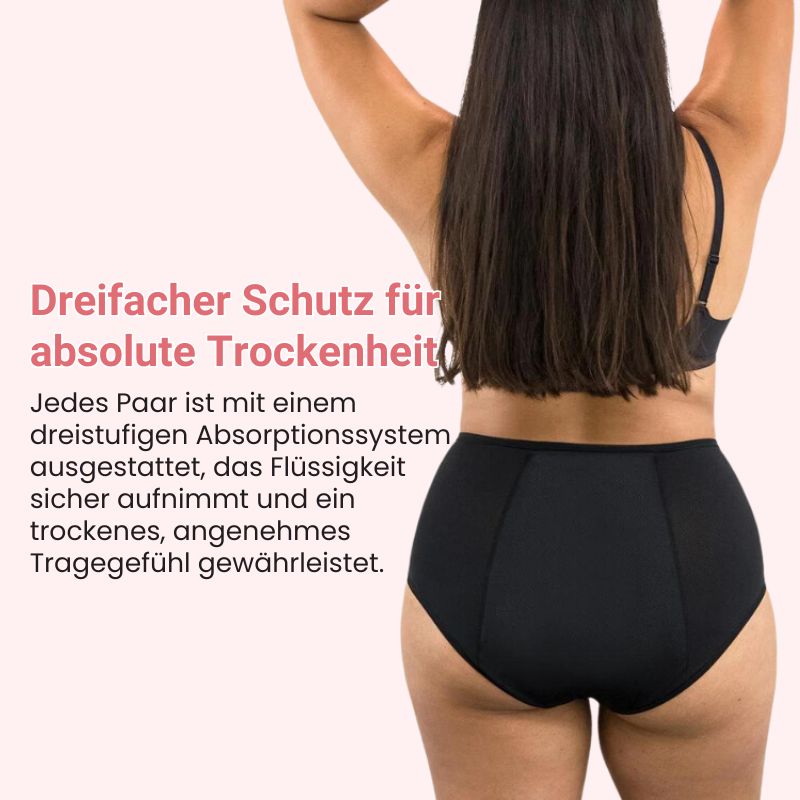 DoveDry™ | Bequeme & Diskrete auslaufsichere Unterwäsche