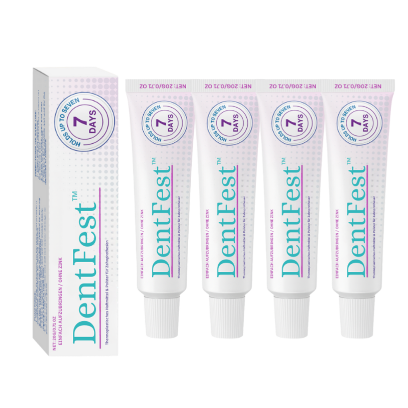 DentFest™ | Thermoplastischer Prothesen-Haftstreifen