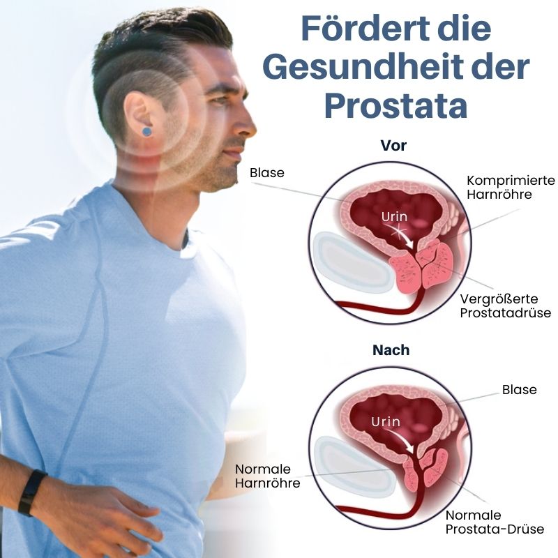 ProstataMagnet™ | Magnettherapie Prostata Wellness Ohrring