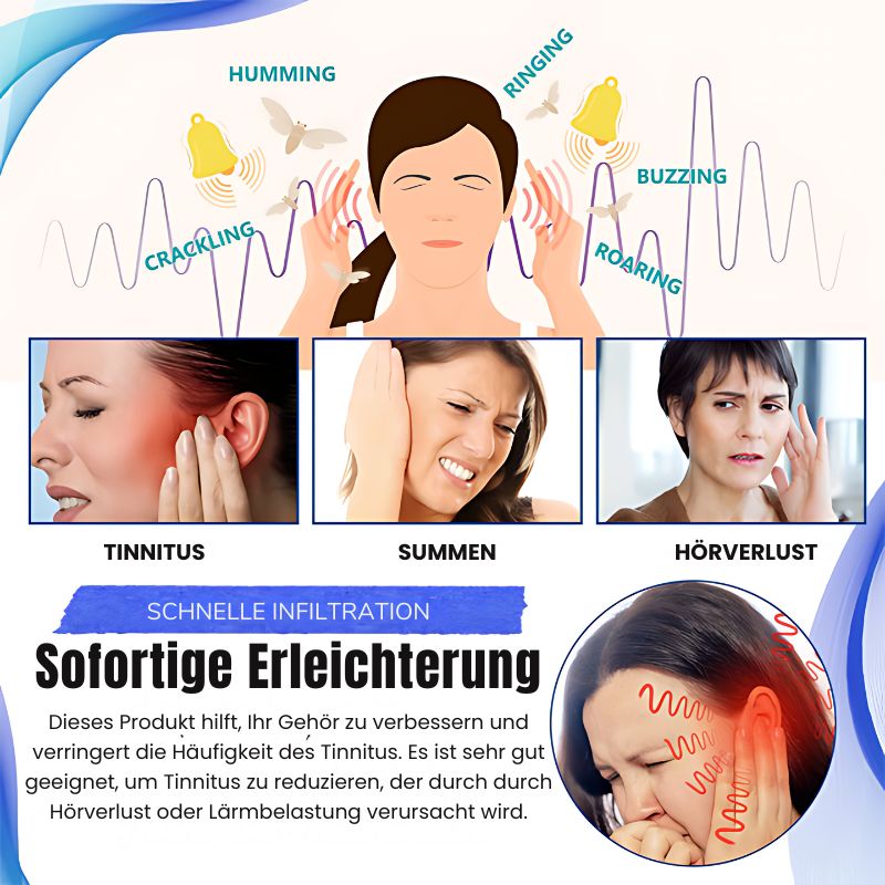 EchoStille™ | Sofortiger Tinnitus-Linderung Nasen-Inhalator