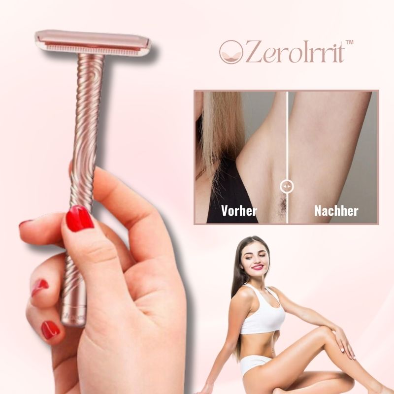 ZeroIrrit™ | Beruhigender Haut-Sicherheitsrasierer