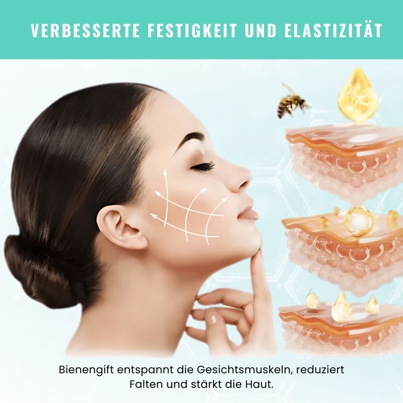 BeeGlanz™ | Anti-Falten-Creme auf Basis von Bienengift