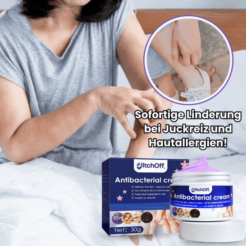 ItchOff™ | Antibakterielle Creme