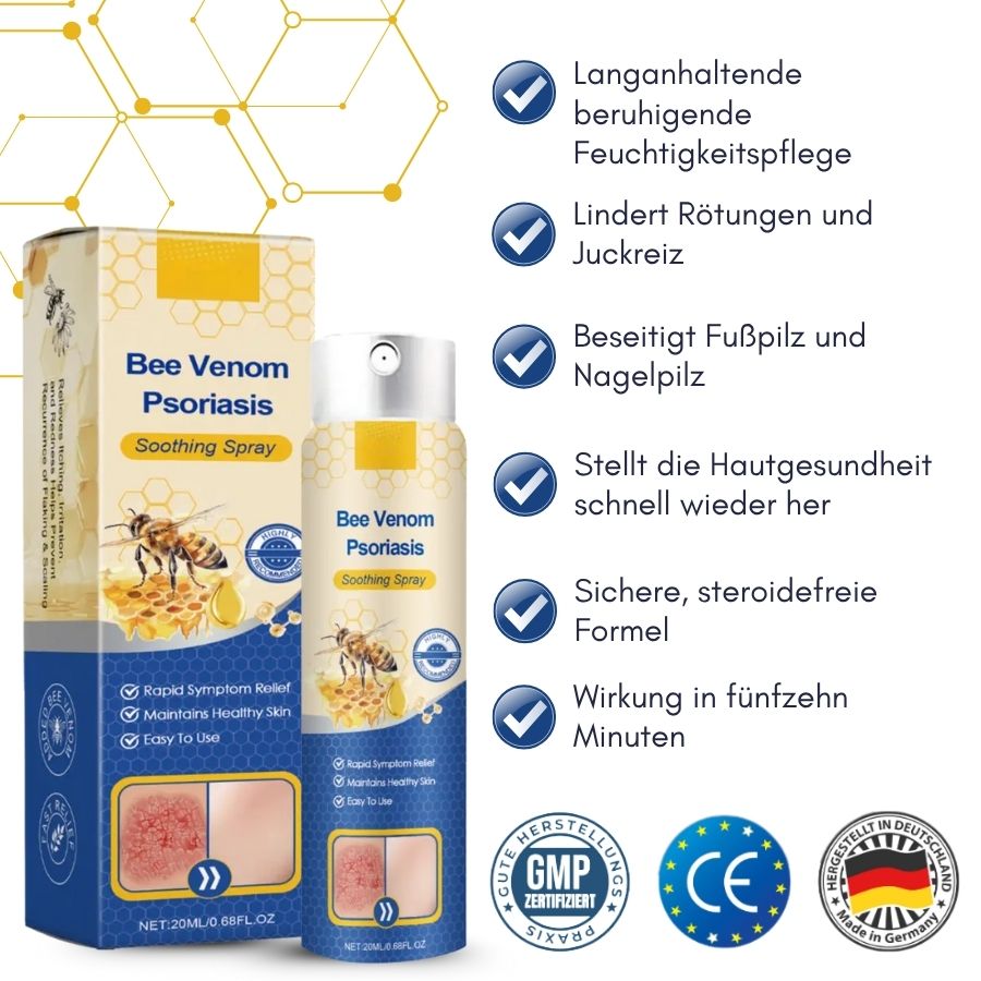 PsoriaFix™ | Bienenvenom Psoriasis Beruhigungsspray