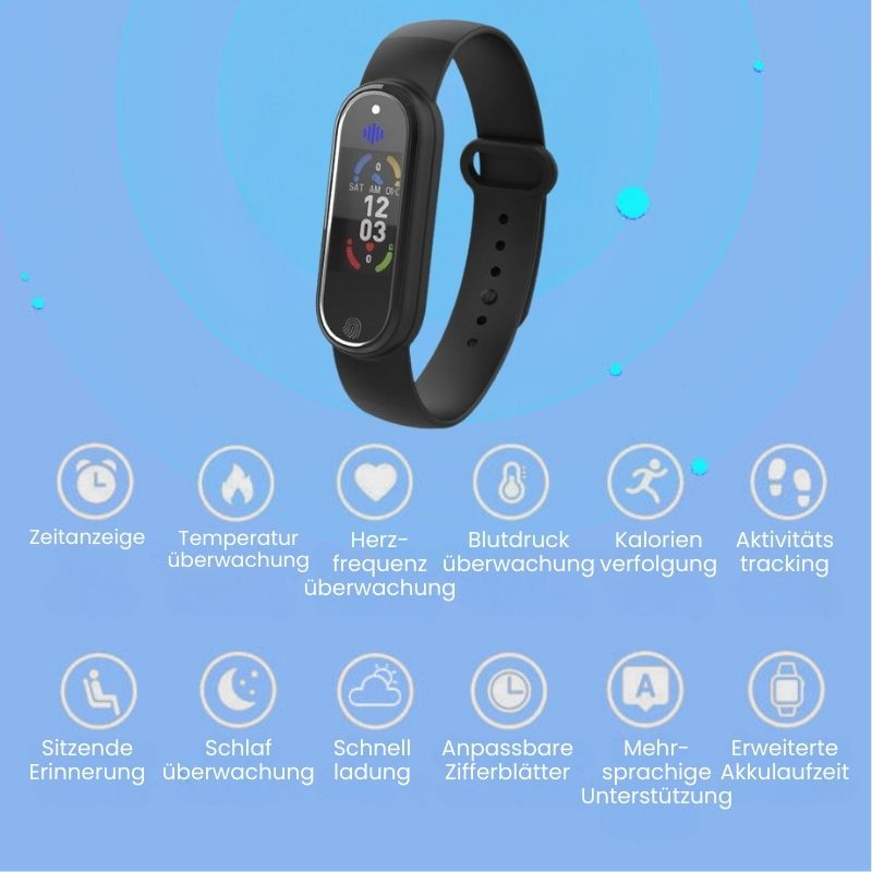 SlimPuls™ | Ultraschall-Detox-Armband für Fettverbrennung & Blutzuckerregulation